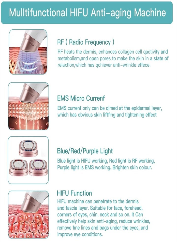 New upgraded second generation, mini handheld ultrasonic beauty instrument, micro-current facial lifting and firming massager, suitable for female chin, neck and eyes - Image 3
