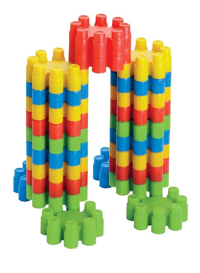 Nabhya Interlocking Building Blocks Puzzle Early Learning Educational Toy for Kids Age 2 to 5 (Multicolor) - Image 2