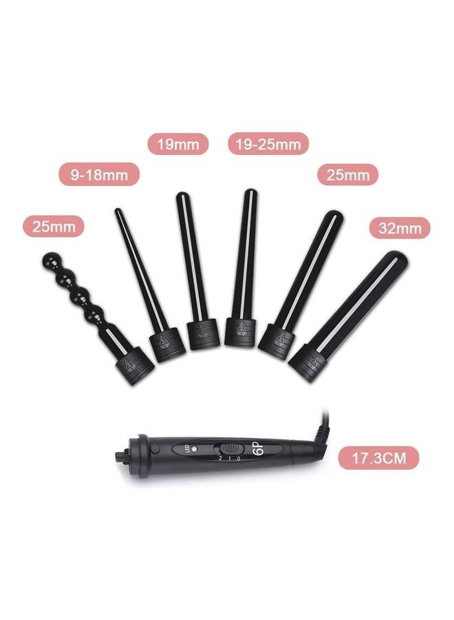 Victoper Waver Curling Tong Hair Curler With UK Plug Black - Image 2