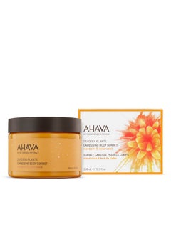 AHAVA AHAVA Dead Sea Plants Caressing Body Sorbet, Mandarin & Cedarwood - Hydrate & Refreshes Skin, Enhances Suppleness, Envelops in Energizing Sensation, with Osmoter, Bisabolol, Vitamin B5 & E, 11.8 Fl.Oz  - Image 2