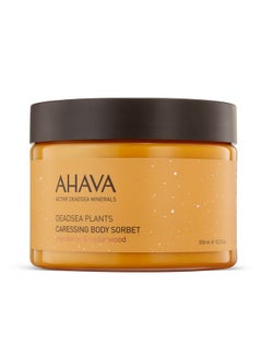 AHAVA AHAVA Dead Sea Plants Caressing Body Sorbet, Mandarin & Cedarwood - Hydrate & Refreshes Skin, Enhances Suppleness, Envelops in Energizing Sensation, with Osmoter, Bisabolol, Vitamin B5 & E, 11.8 Fl.Oz  - Image 1