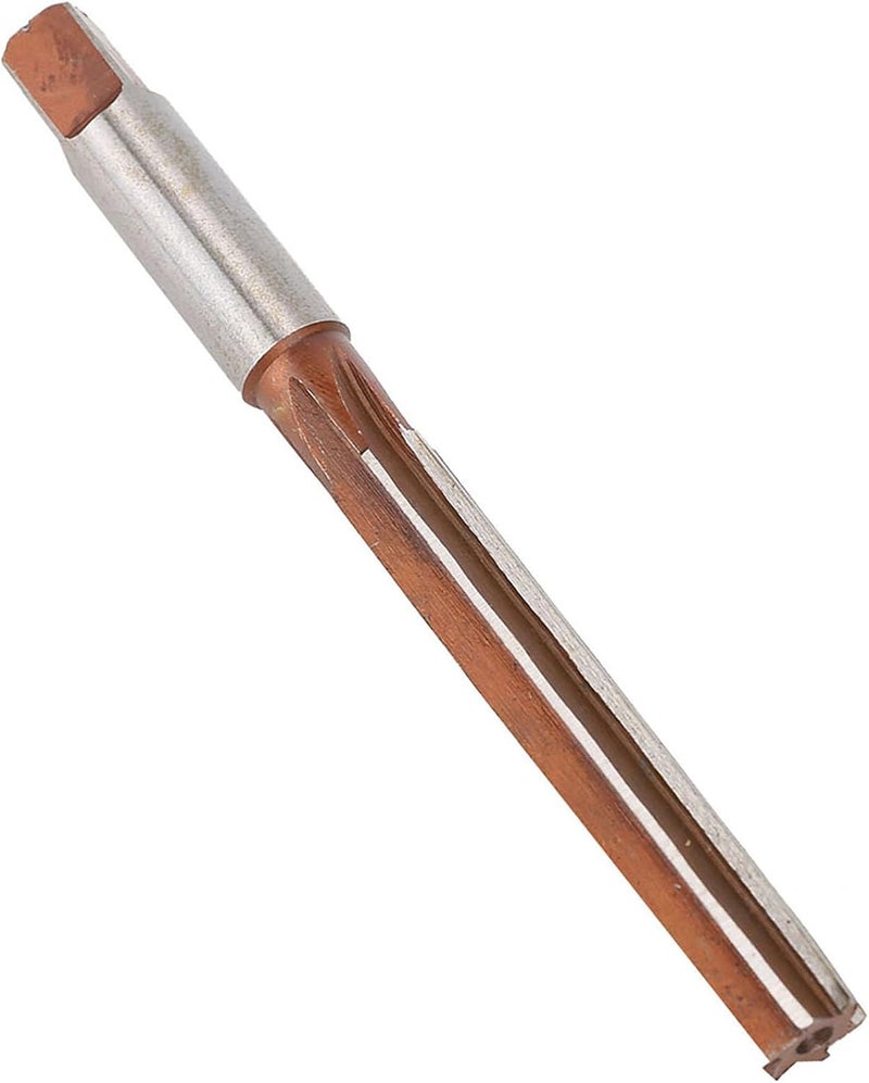 2PCS Hand Reamer, System Straight Shank Conical Reamer, 9SiCr Material with H7 Tolerance, 6 Chip Pockets for Easy Chip Evacuation, for Boring Processing on Drilling and Mi (5/8 American made for - Image 2