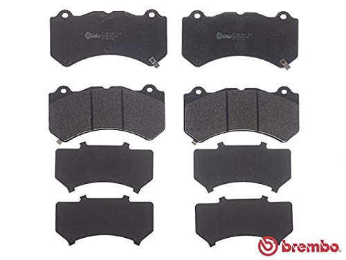 Brembo P37018 Low-Met Alloy Steel Front Disc Brake Pad Set CADILLAC/CHEVROLET/DODGE/JEEP/NISSAN OE# 00K68144427AB - Image 2
