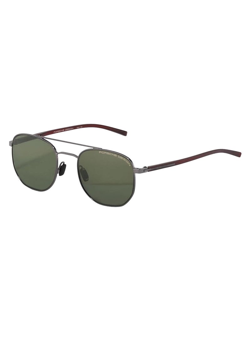 Porsche Design Unisex Mirrored  Shape Sunglasses - P8695 C 51 - Lens Size: 51 mm 