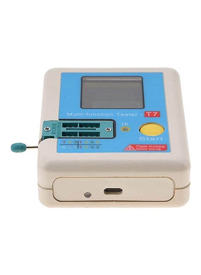 Lcr-T7 Transistor Tester Multifunctions  full Color Graphic display