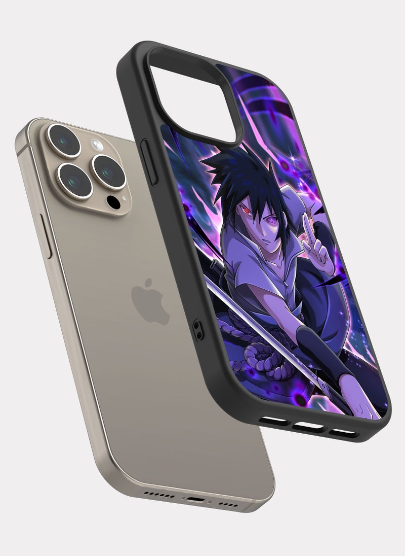 PXLAAT iPhone 15 Pro Max case cover Naruto Sasuke - Image 2