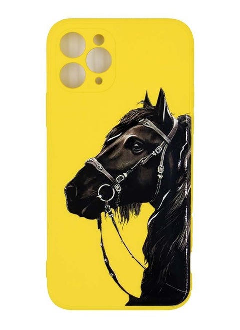Protective Silicone Case Cover for Apple iPhone 11 Pro -Yellow
