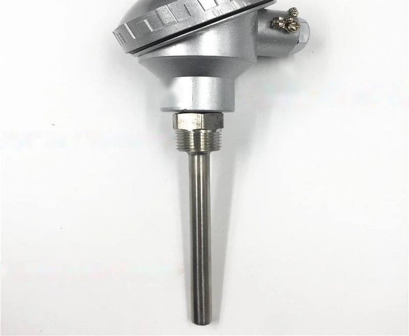 مسبار مستشعر درجة الحرارة RTD PT100 9.5x100 مم مع خيط NPT 1/2 بوصة، نطاق درجة الحرارة من 50 إلى 450 درجة مئوية - Image 2