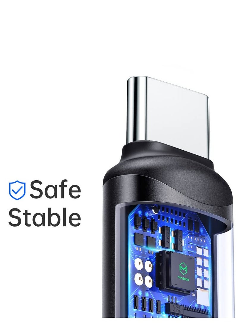 USB C Male to Lightning Female Adapter for iPhone 15 Series and iPad Air, Compatible with Samsung, Supports Charging and Data Transfer, Type C Connector Cable - Image 5