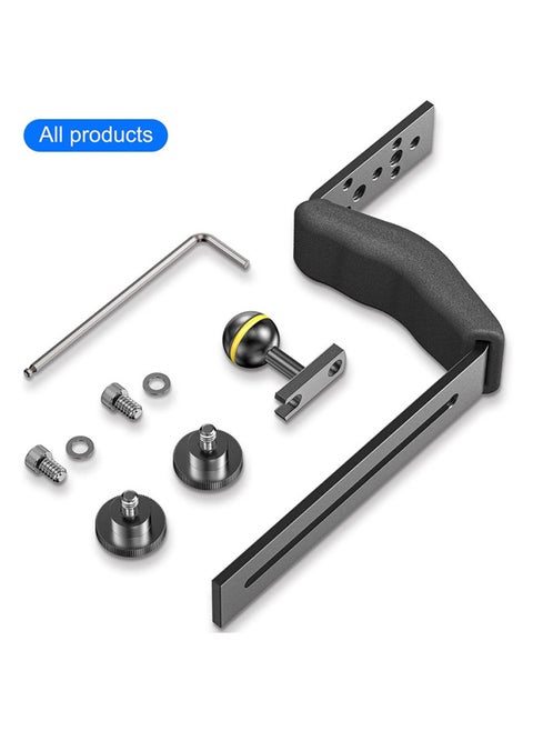 Sea Frog Seafrogs Single-side Diving Handheld Bracket SLR Digital Camera Universal Z-type Tray Bracket-颜色:大疆Gopro运动相机拓展支架