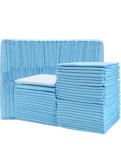erorex 100 Pcs Disposable Changing Pad Leak Proof Underpad Bed Table Protector Mat Soft Non Woven Fabric  - Image 1
