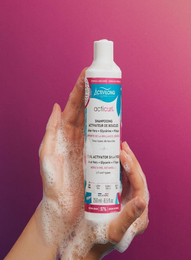 Activilong Acticurl Hydra Curl Activator Shampoo – Gently Cleanses Your Curls Without Damaging Them – Infused with Dragon Fruit/Pitaya and Aloe Vera – Moisturize, Shape, and Boost Your Curls – 250 ml. - Image 2
