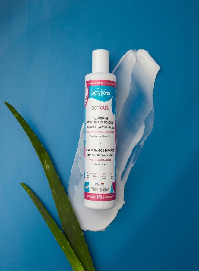 Activilong Acticurl Hydra Curl Activator Shampoo – Gently Cleanses Your Curls Without Damaging Them – Infused with Dragon Fruit/Pitaya and Aloe Vera – Moisturize, Shape, and Boost Your Curls – 250 ml. - Image 3