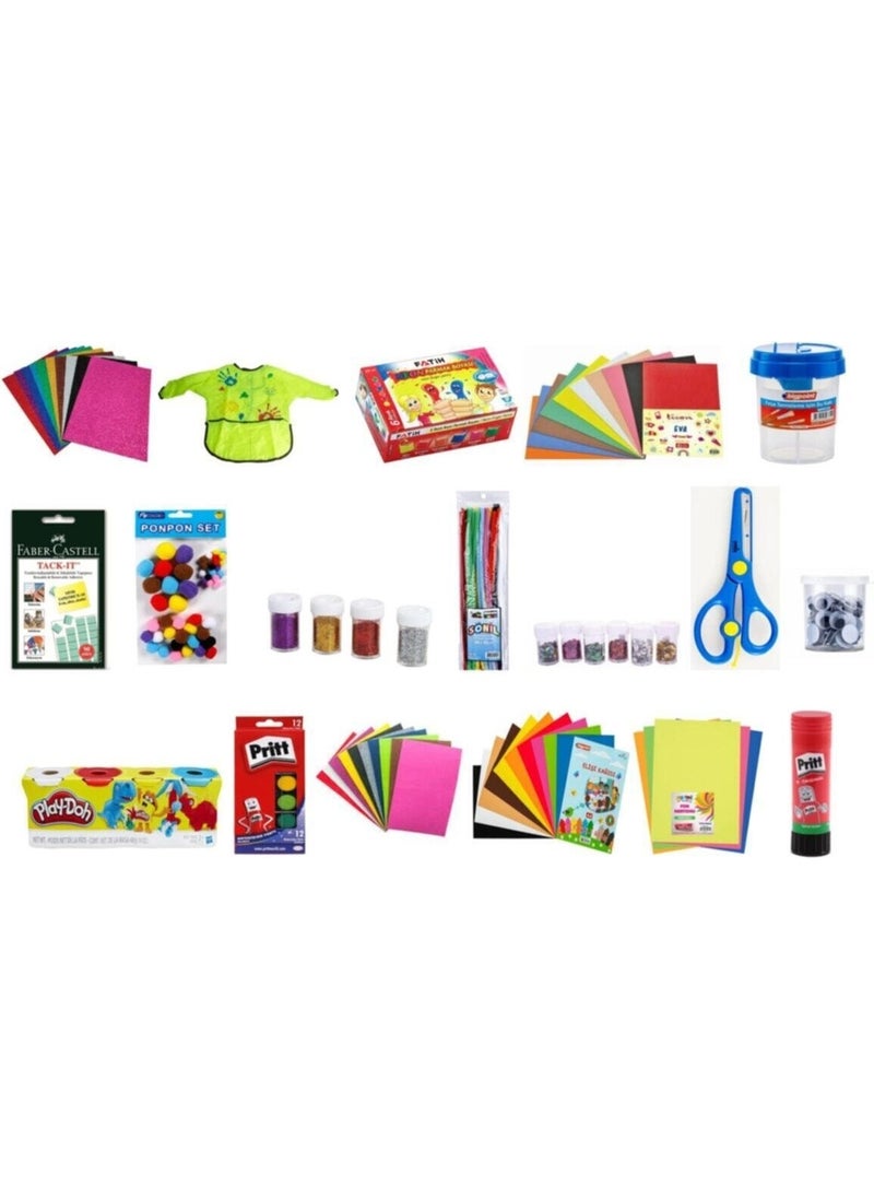 School Stationery Set Kindergarten Nursery Set 17 Pieces - pzsku/ZB3AD4F9DFEDED21E6D2EZ/45/_/1730556848/74cf0cc5-5c87-4412-8ef9-f6a55ad46509