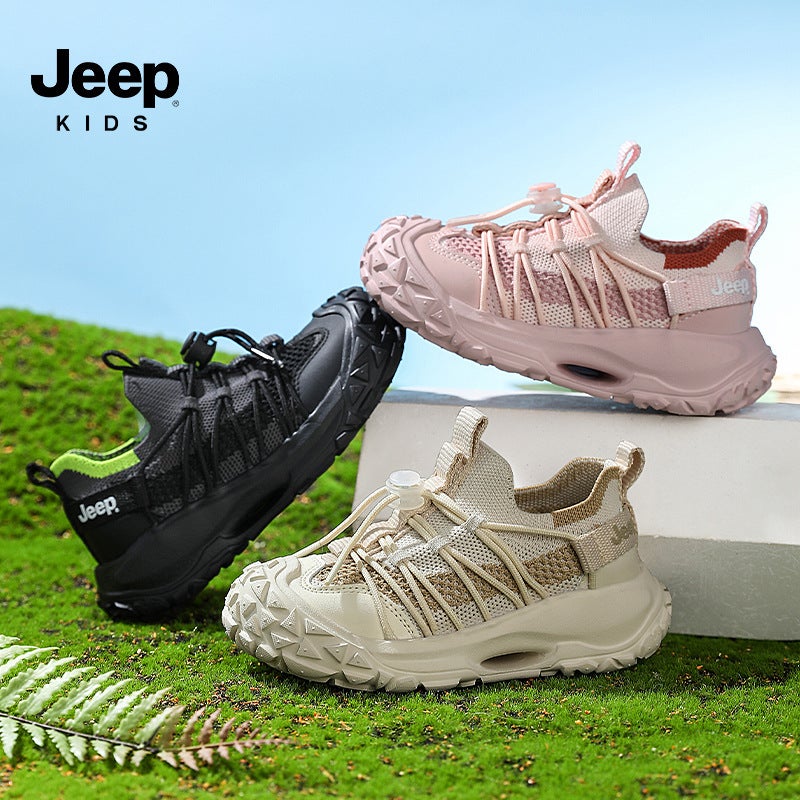 Jee/P Children'S Shoes Kidsren'S Sneakers 6-12 Years Old Girls' Shoes Fly-Knit Breathable Lightweight Shock-Absorbing Slip-On Boys' Shoes - Image 5