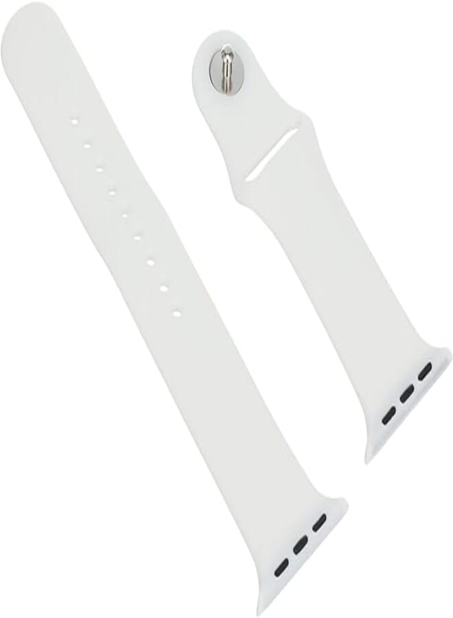 Smart Band Silicone Band Strap for for Apple Watch iWatch 44mm, White
