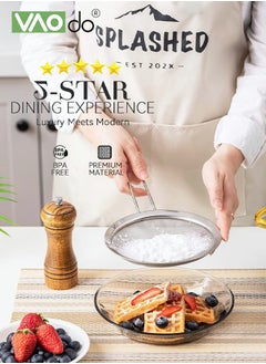 VAOdo 6PCS Placemat High-quality PVC Material Striped Shape Heat Insulation Oil-proof Not Easy to Mold Suitable for Home Hotels Restaurants Cafes Etc  - Image 4
