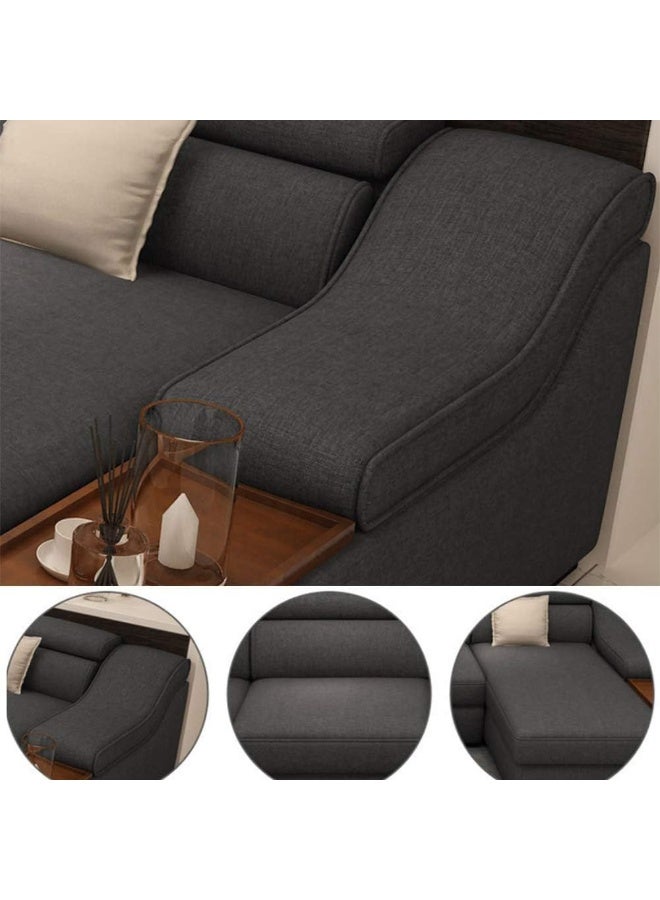 Comfynest COOLBABY JINPENGRAN Living Room Sofa, Grey - Image 3