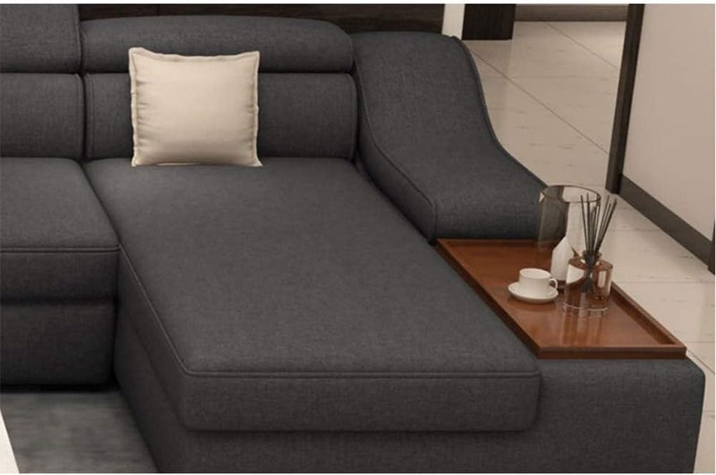 Comfynest COOLBABY JINPENGRAN Living Room Sofa, Grey - Image 4