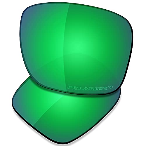 SAUCER Premium Replacement Lenses for Oakley Holbrook OO9102 Sunglasses High Defense - Jade Green Polarized - Image 1