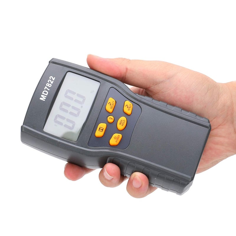 مواد مختارة مضادة للتآكل مقياس الرطوبة LCD، جهاز اختبار رطوبة للحبوب والأرز وفول الصويا جودة عالمية حسب الطلب شحن محلي مع إمكانية التتبع جودة اقتصادية موثوقة فرز وشحن البضائع من مستودعات متعددة - Image 5