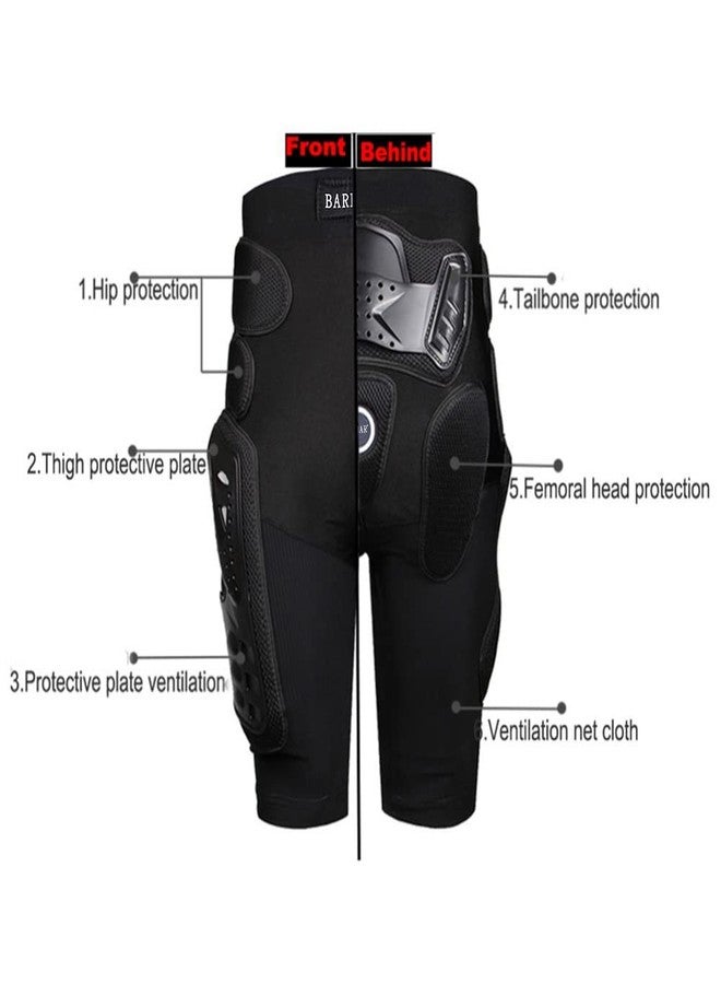 BARHAR Cather Store Protective Armor Pants Hockey Knight Gear for Motorcycle Motocross Racing Ski Protect Pads Sports Hips Legs (Medium) - Image 4