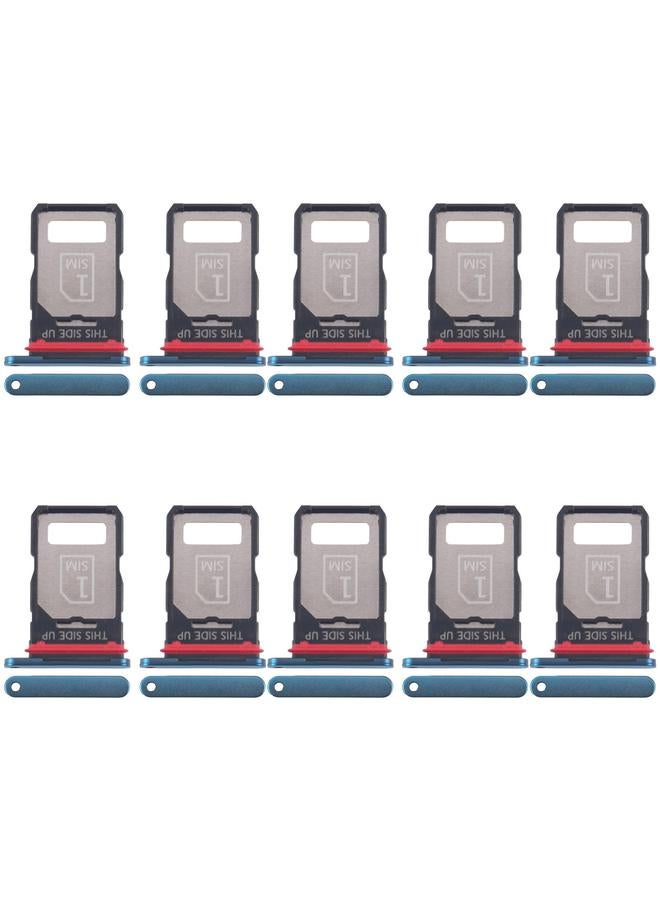 إيروريكس لموتورولا إيدج 40 نيو XT2307-1، 10 قطع من صينية بطاقة SIM الأصلية (أزرق) - Image 1