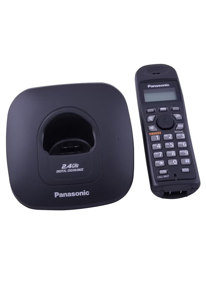 Panasonic Cordless Telephone Black/Grey KX-TG3611 - Image 5