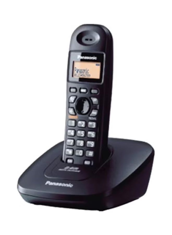Panasonic Cordless Telephone Black/Grey KX-TG3611 - Image 1