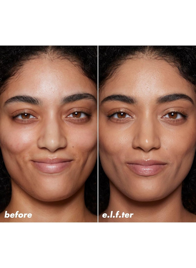 إلف هالو جلو سكين تينت بعامل حماية من الشمس 50، مرطب ملون للبشرة الفاتحة، يمنح توهجًا طبيعيًا، متوسط ​​محايد - Image 2