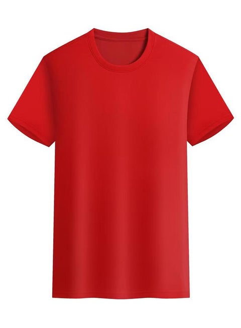 Men's Breathable Quick-Dry Polyester T-Shirt, Perfect for Sports, Available in Various Colors and Sizes (S-4XL)