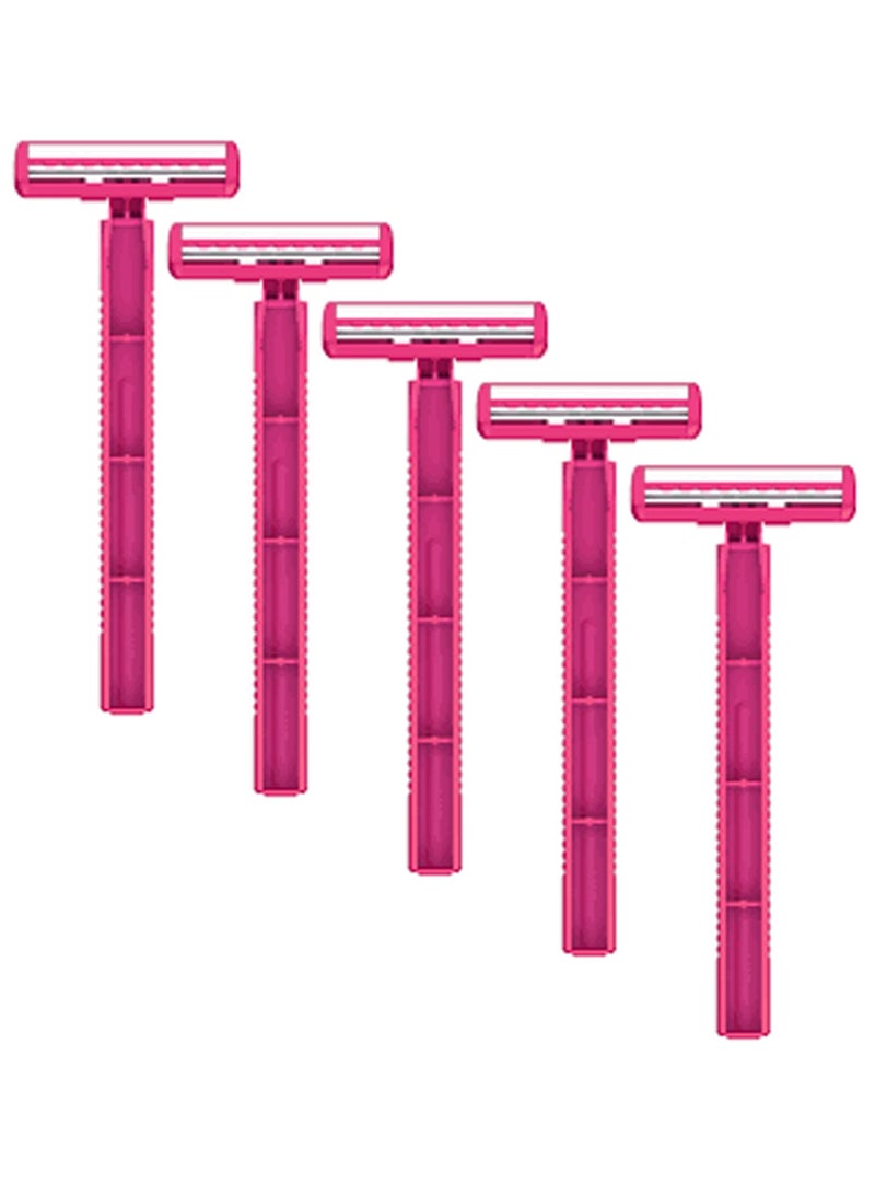 DORCO Soft Women'S Shaving Razors In Poly Bag 5 Pieces - Image 2