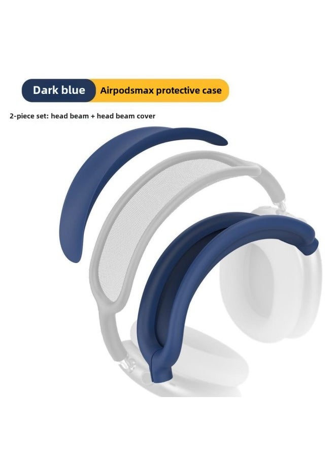 Generic - Apple AirPods Max Headphone Head Beam Protective Set Upper And Lower All-inclusive Protection Anti-deformation And Anti-dirty-Specifications:White Headband + Headband Cover (bag) - Image 1