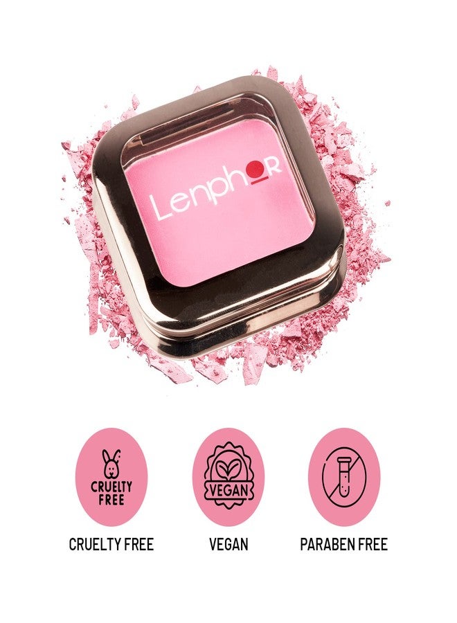 لينفور أحمر خدود لينفور تشيكيليشوس - مقاوم للتلطخ، بلمسة نهائية مطفية، يدوم طويلاً لمكياج الوجه | مُضيء احترافي | مكياج يومي | لون وردي فاتن - Image 5