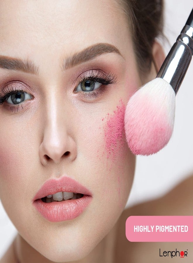 لينفور أحمر خدود لينفور تشيكيليشوس - مقاوم للتلطخ، بلمسة نهائية مطفية، يدوم طويلاً لمكياج الوجه | مُضيء احترافي | مكياج يومي | لون وردي فاتن - Image 4