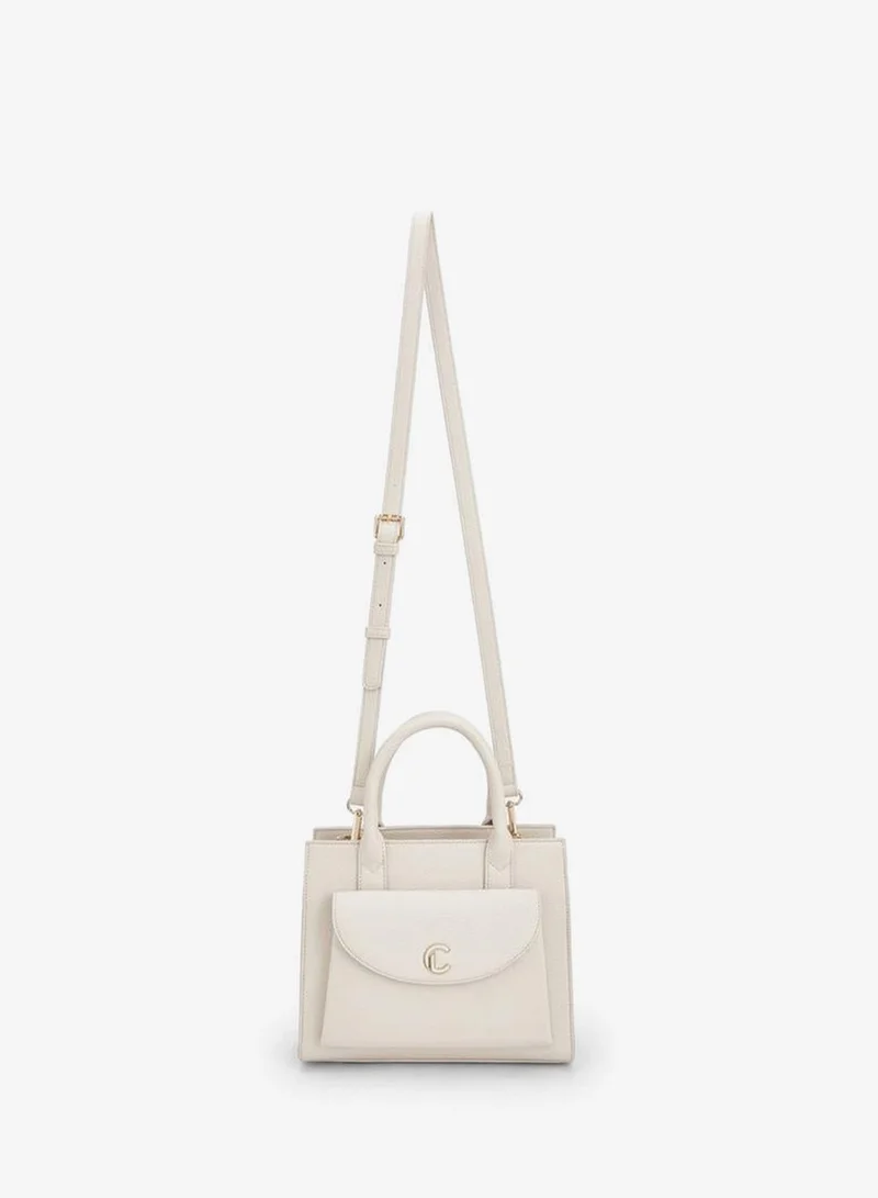 Le Confort Textured Tote Bag With Double Handle