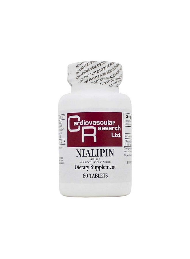 Ecological Formulas Nialipin 400Mg (Time Release) 60 Caps