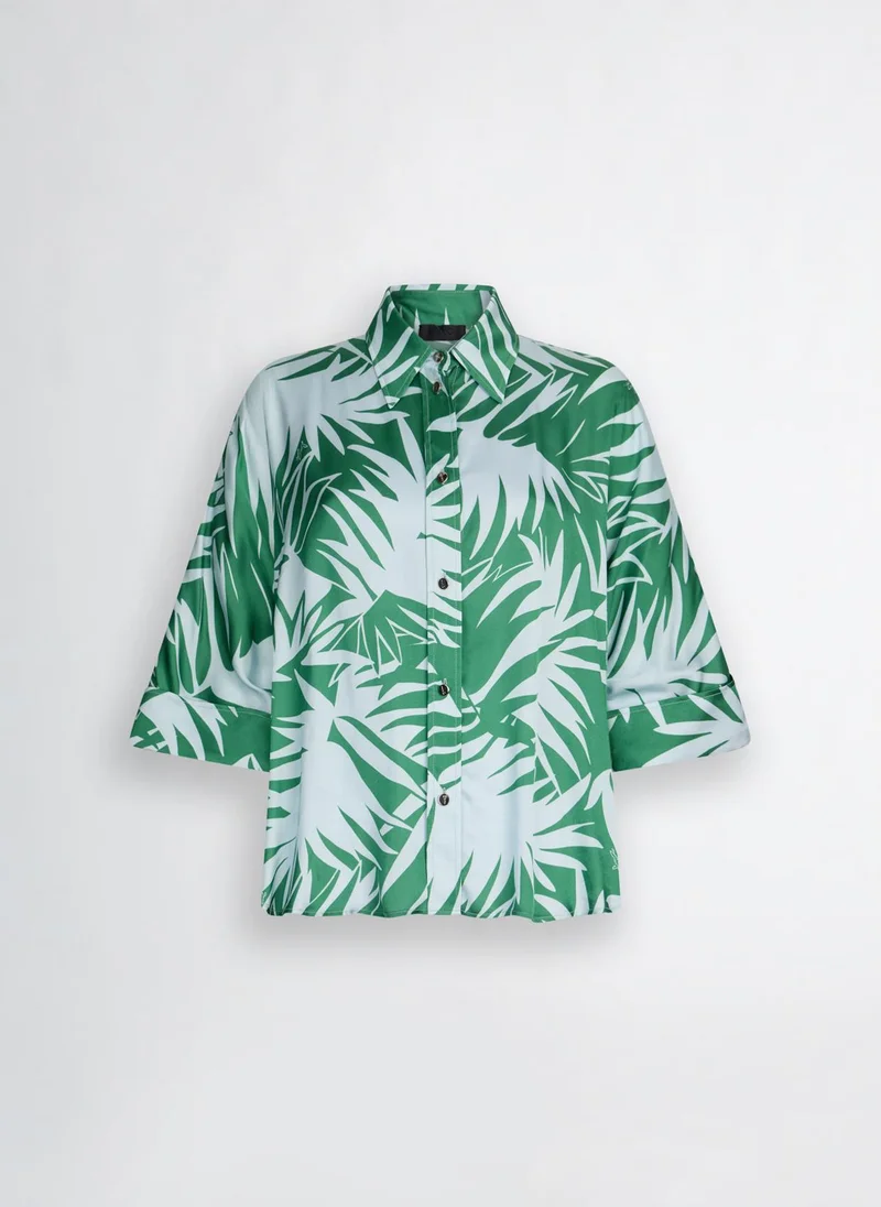Liu Jo Printed satin shirt