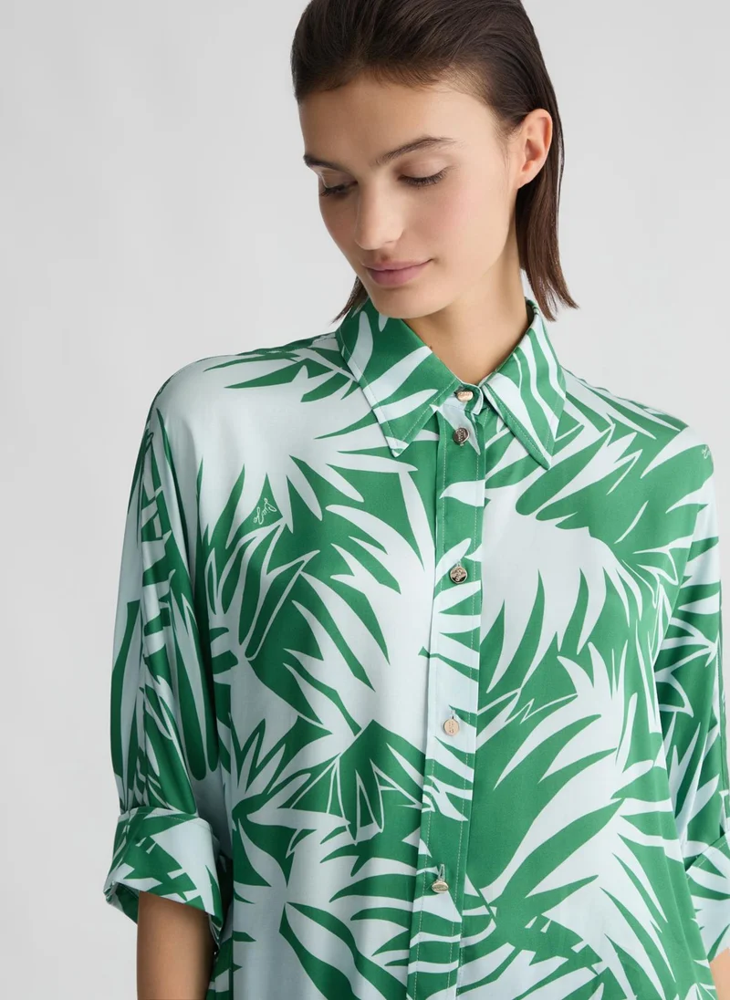 Liu Jo Printed satin shirt