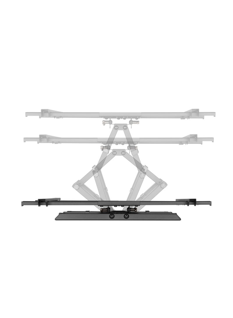 Skill Tech SH 6040P Full-Motion TV Wall Mount Bracket for 37"-80" LED LCD Screens, VESA 600x400, Adjustable Arm 77–428mm, 60kg Load Capacity – Black - Image 3