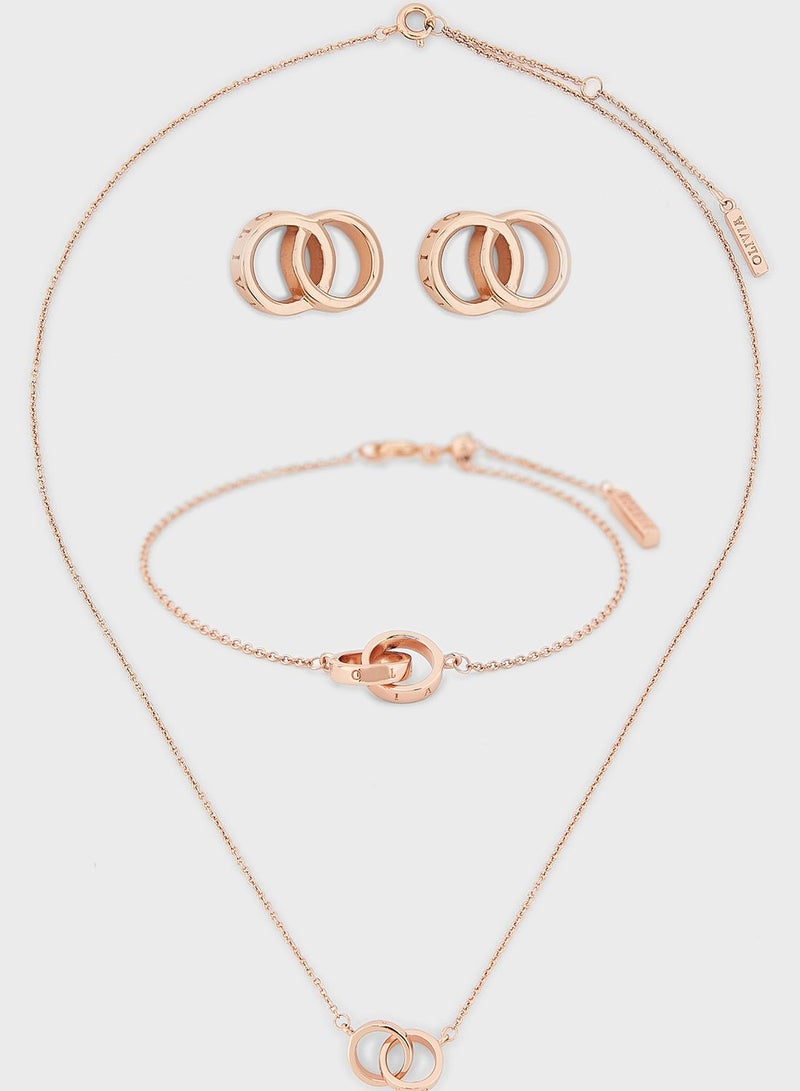 اوليفيا بورتون طقم (عقد، سوار واقراط) - Image 1