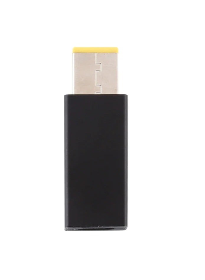 Terabyte PD 20V Big Square Male Adapter Connector for Lenovo (Black) - Image 4