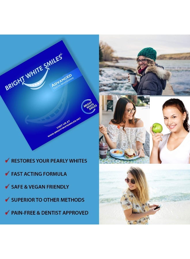 Bright White Smiles - Teeth Whitening Gel Refill Kit - 10 Tubes 44% Carbamide Peroxide Tooth Whitener Formula - Image 3