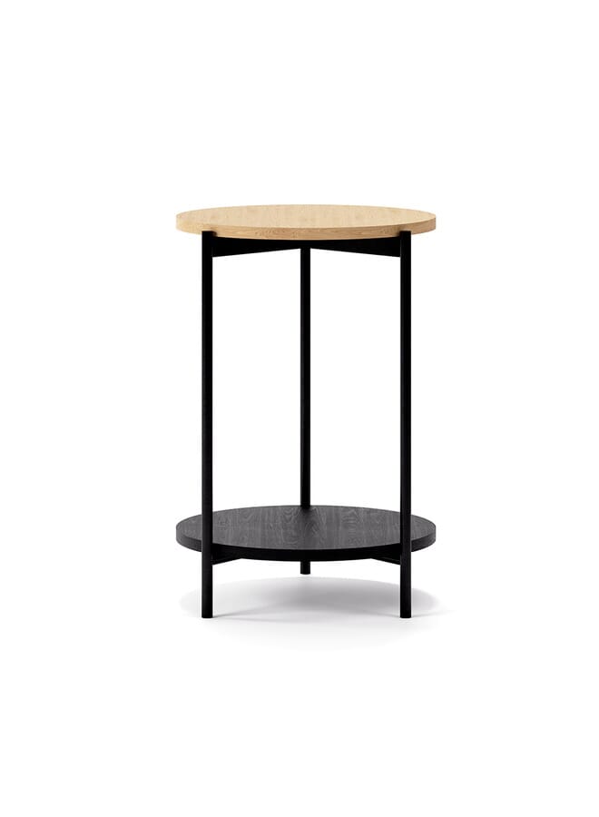 Woodz Taly Full Metal Table With Wooden Surface - Image 3
