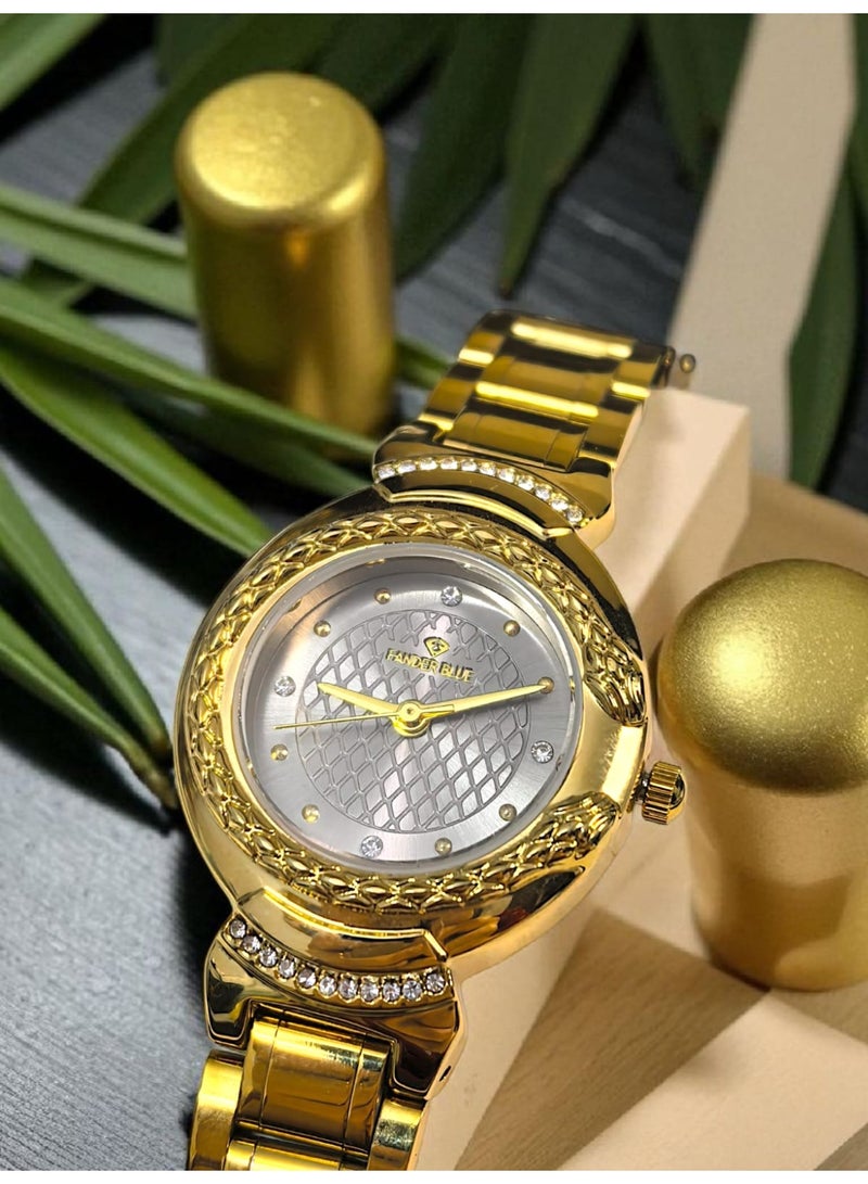 FANDER BLUE Fashion Formal Women's Analog Quartz Watch Stainless Steel Waterproof Watch - Image 1