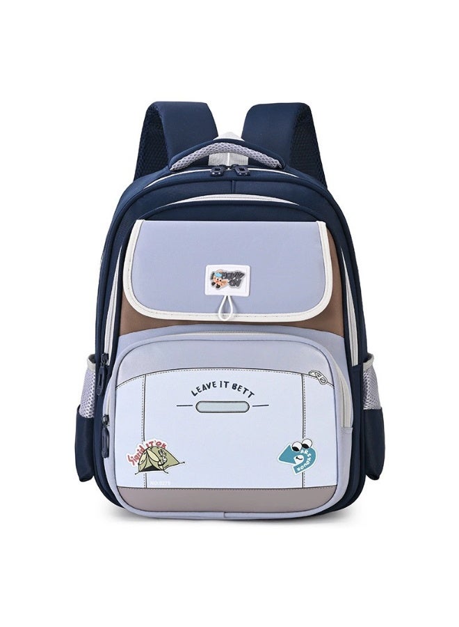 Kids School Backpack Grades 1-3, Large Capacity Waterproof Ergonomic Lightweight Bag - Image 1