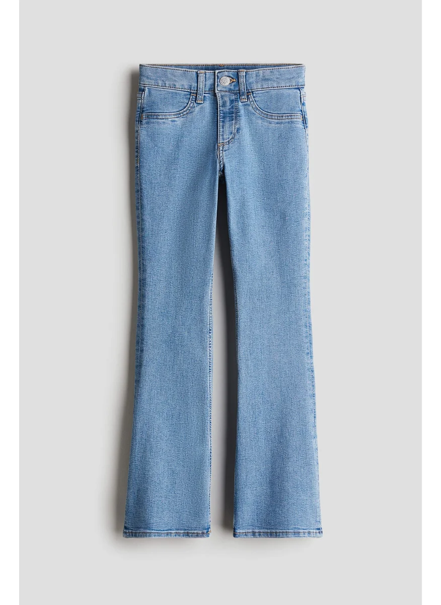 H&M Flared Leg Low Jeans