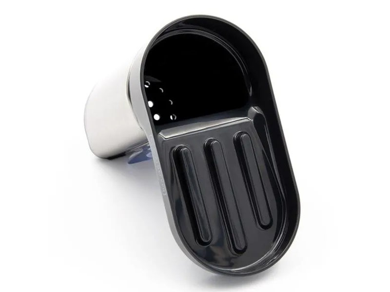 Black+Decker Inside Sink Tidy Storage Caddy Silver and Black 63889 - Image 3
