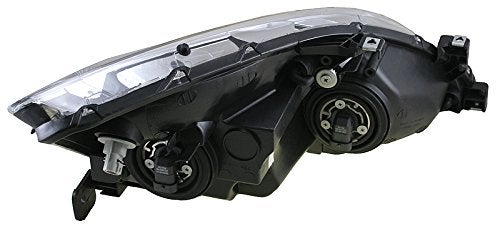 TRQ Driver & Passenger Side Headlight Assembly Set Headlights Driver & Passenger Side Compatible with 2003-2007 Honda Accord HO2502120 HO2503120 - Image 3