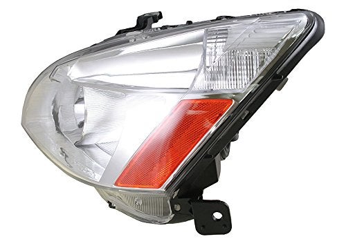 TRQ Driver & Passenger Side Headlight Assembly Set Headlights Driver & Passenger Side Compatible with 2003-2007 Honda Accord HO2502120 HO2503120 - Image 2